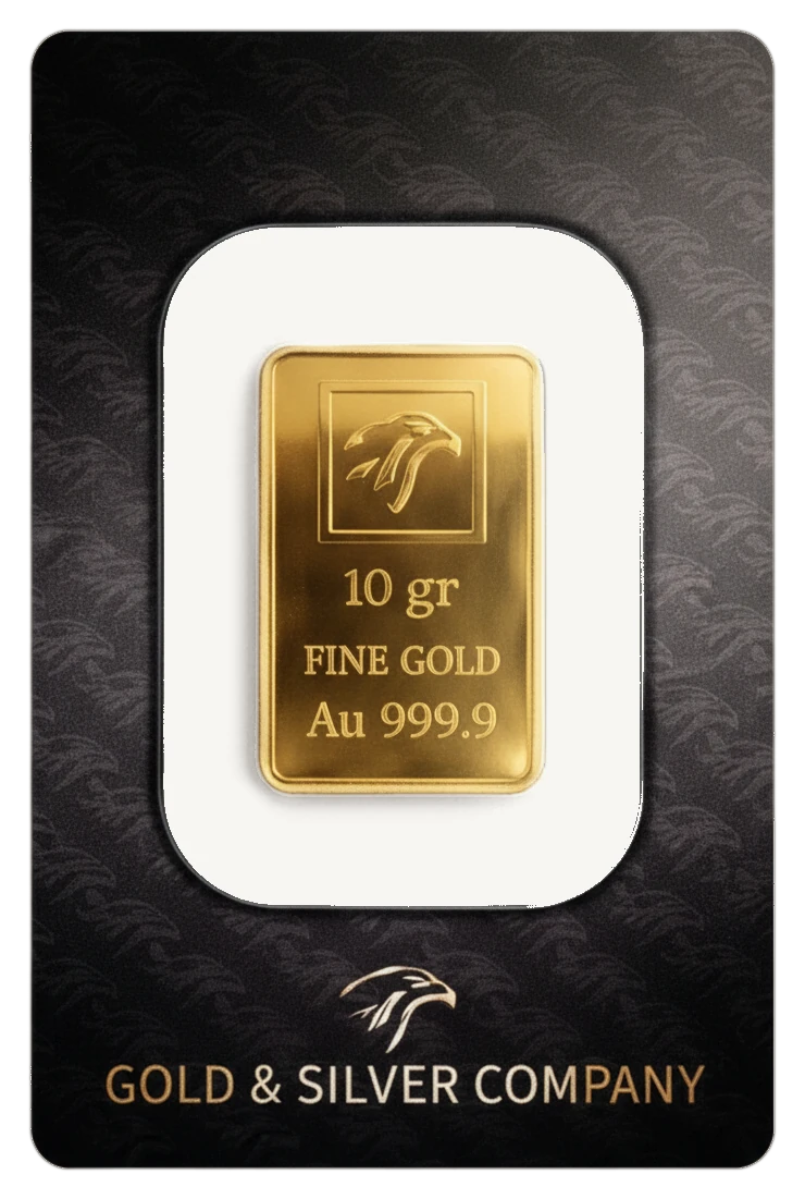 GSC 10 gram gold ingot