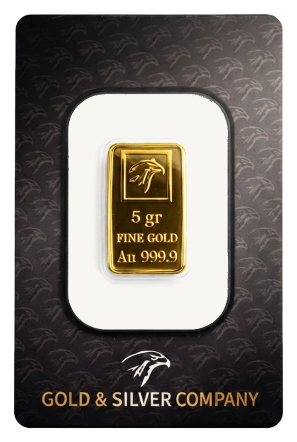 GSC 5 gram gold ingot